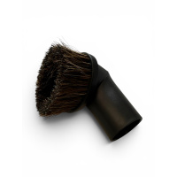 Universal Saugpinsel oval Ø35 mm / Ø36 mm drehbar mit Naturhaarborsten für Staubsauger