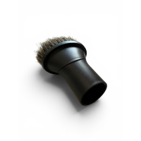Universal Saugpinsel oval Ø35 mm / Ø36 mm drehbar mit Naturhaarborsten für Staubsauger