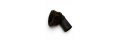 Universal Saugpinsel oval Ø35 mm / Ø36 mm drehbar mit Naturhaarborsten für Staubsauger