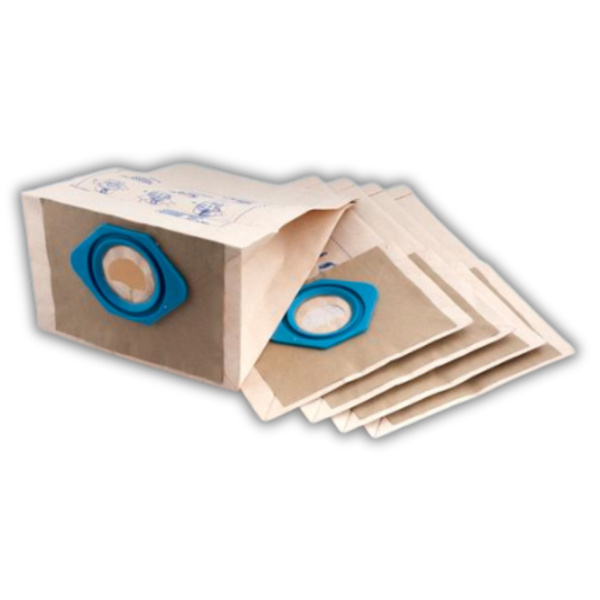 Nilfisk Papier Staubbeutel 6,5 l | VPE 5 Stück | GS/GM 80-90