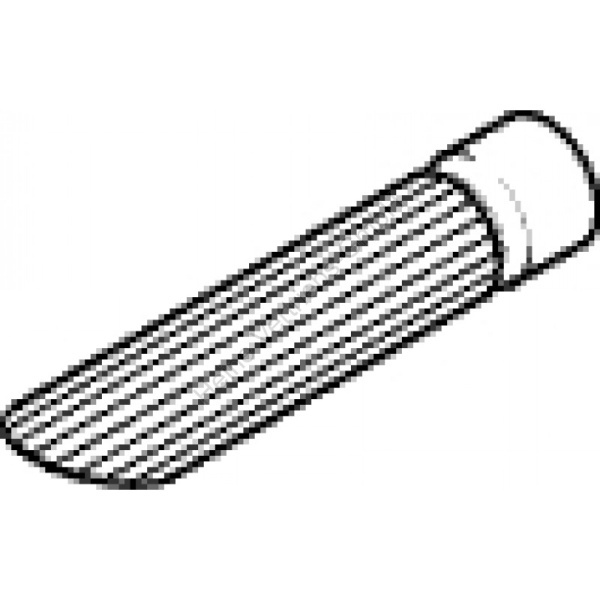 Nilfisk Schrägrohrdüse, Gummi, Z 22, Ø 36 mm